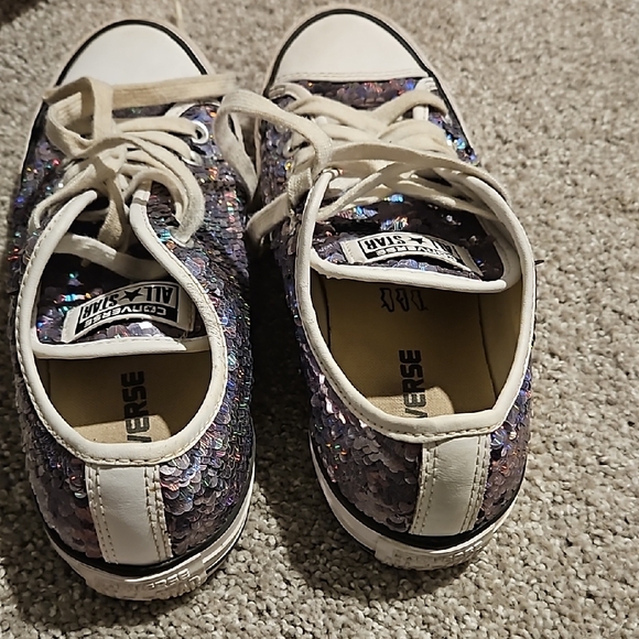 Converse Sneakers - Sparkly Multicolor.hologram - Picture 1 of 6